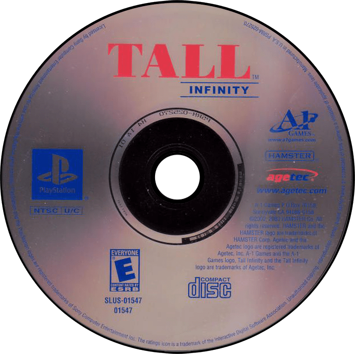 Tall Infinity media 5 for Playstation